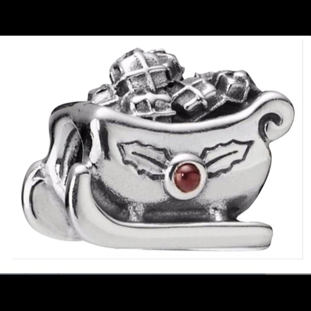 Authentic Pandora Christmas Sleigh charm